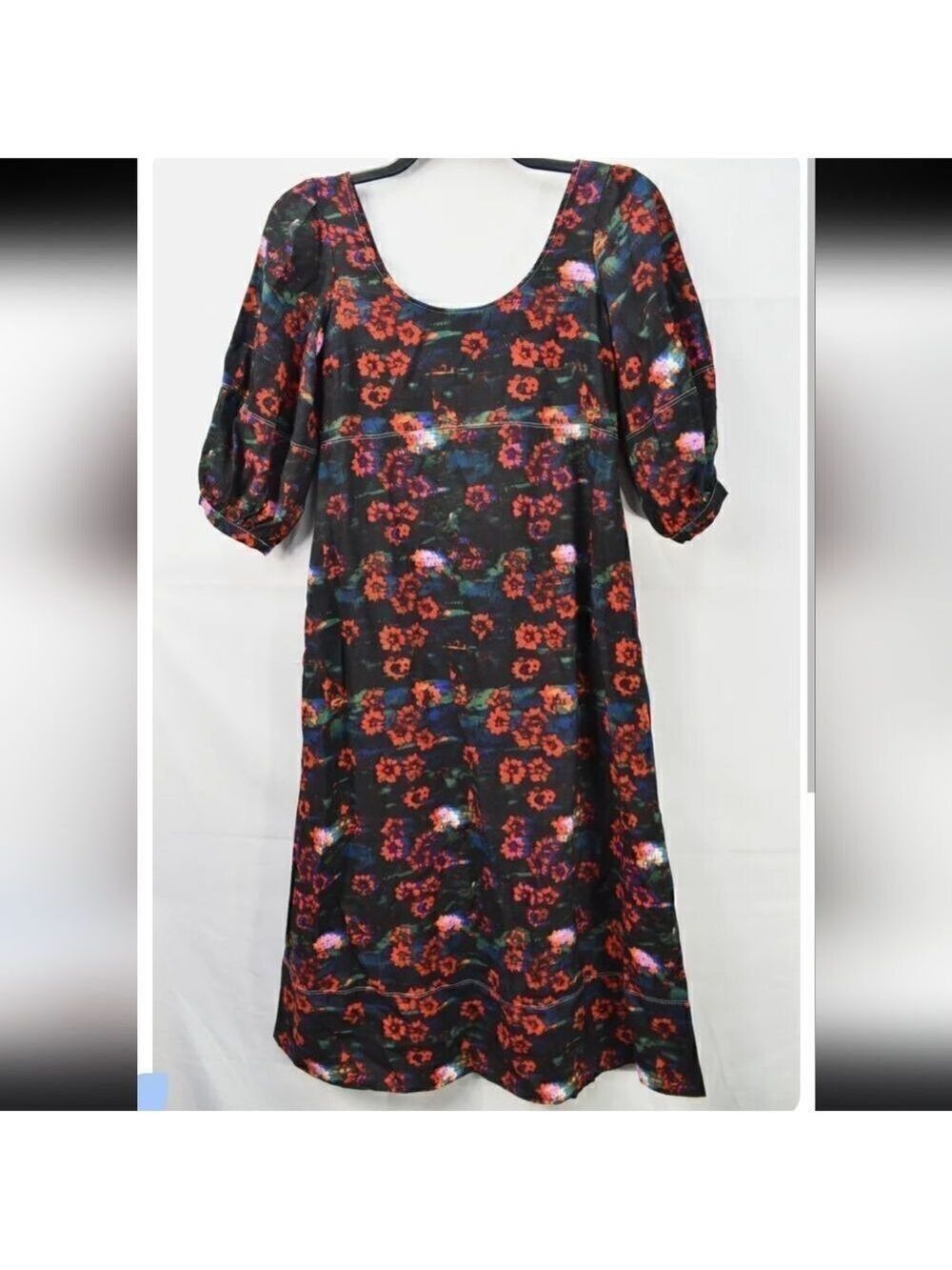 Rachel Comey Women's Floral Print  3/4 Sleeve Dress,NWT Size 6
